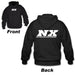 Nitrous Express 16598 BLACK NX HOODIE; 2X - Truck Part Superstore