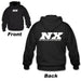Nitrous Express 16599 BLACK NX HOODIE; 3X - Truck Part Superstore