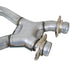 BBK Performance Parts 1659 1979-1993 MUSTANG 5.0 2.5 SHORT MID X PIPE W/ CATALYTIC CONVERTERS - Truck Part Superstore