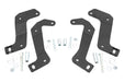 Rough Country 110602 Jeep Front Control Arm Relocation Brackets 18-20 Wrangler JL/JT Gladiator Rough Country - Truck Part Superstore