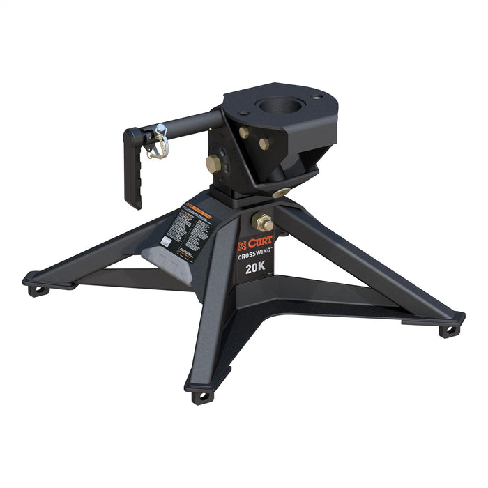 CURT 16600 CURT 16600 CrossWing Lightweight 5th Wheel Hitch; 20;000 lbs. - Truck Part Superstore