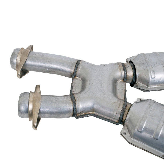 BBK Performance Parts 1662 1986-1993 MUSTANG 5.0 2.5 FULL X PIPE W/CONVERTERS. - Truck Part Superstore
