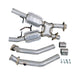BBK Performance Parts 1663 1994-1995 MUSTANG 5.0 2.5 FULL X PIPE W/CATALYTIC CONVERTERS - Truck Part Superstore