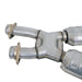 BBK Performance Parts 1663 1994-1995 MUSTANG 5.0 2.5 FULL X PIPE W/CATALYTIC CONVERTERS - Truck Part Superstore