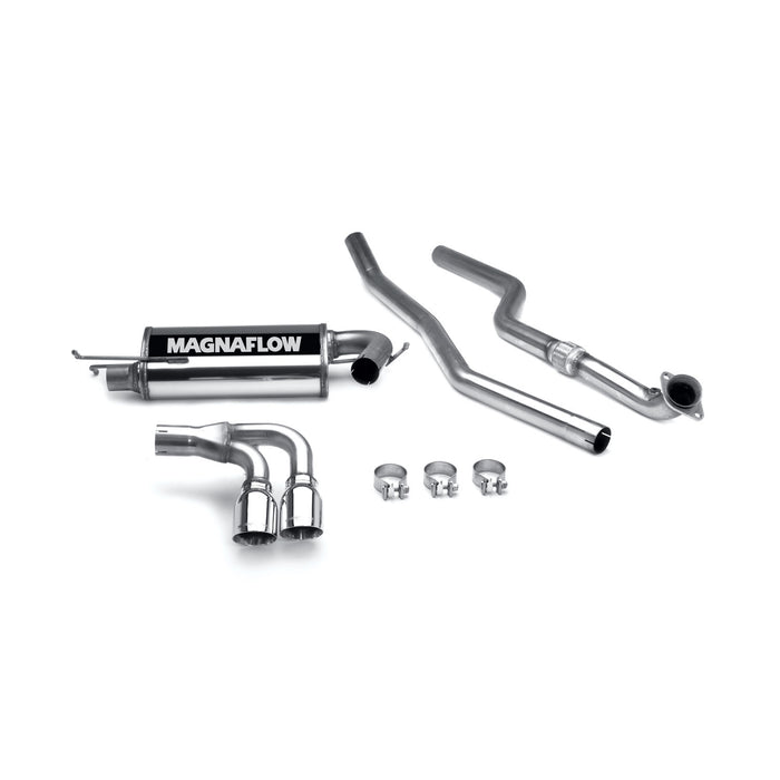 MagnaFlow Exhaust Products 16647 Street Series Stainless Cat-Back System - Truck Part Superstore