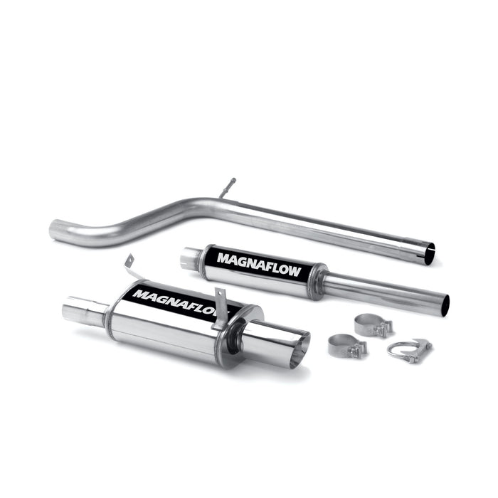 MagnaFlow Exhaust Products 16657 Street Series Stainless Cat-Back System - Truck Part Superstore