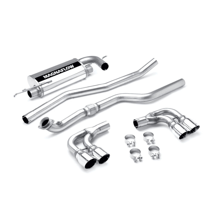 MagnaFlow Exhaust Products 16664 Street Series Stainless Cat-Back System - Truck Part Superstore