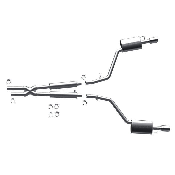 MagnaFlow Exhaust Products 16678 Street Series Stainless Cat-Back System - Truck Part Superstore