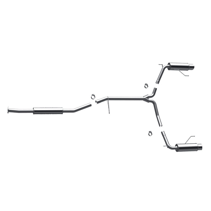 MagnaFlow Exhaust Products 16686 Street Series Stainless Cat-Back System - Truck Part Superstore