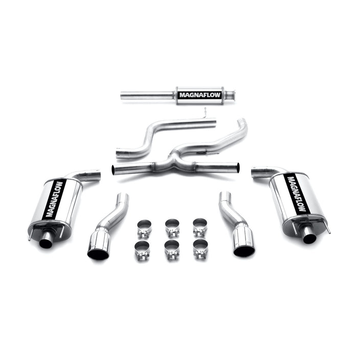 MagnaFlow Exhaust Products 16707 Street Series Stainless Cat-Back System - Truck Part Superstore