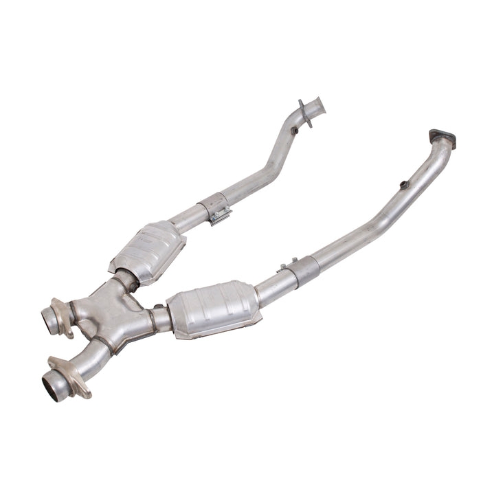 BBK Performance Parts 1670 1999-2004 MUSTANG 4.6L FULL 2.5 X PIPE W/CONVERTERS. - Truck Part Superstore