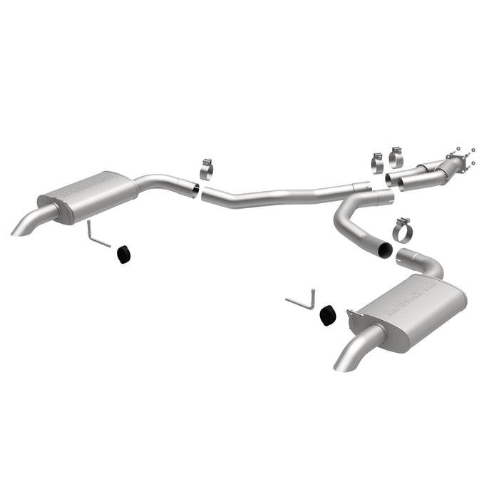 MagnaFlow Exhaust Products 16710 Street Series Stainless Cat-Back System - Truck Part Superstore