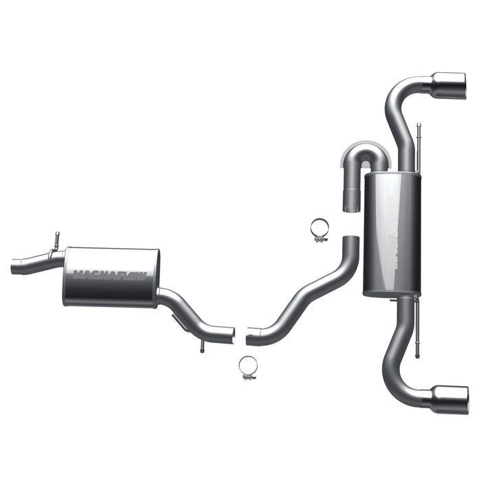 MagnaFlow Exhaust Products 16719 Touring Series Stainless Cat-Back System - Truck Part Superstore