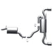 MagnaFlow Exhaust Products 16719 Touring Series Stainless Cat-Back System - Truck Part Superstore