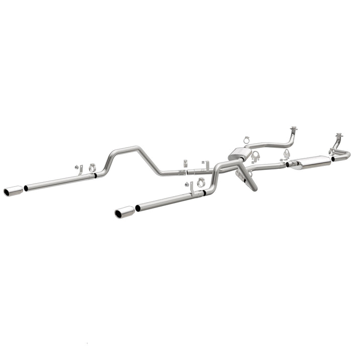 MagnaFlow Exhaust Products 16724 Street Series Stainless Crossmember-Back System - Truck Part Superstore