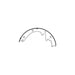 Omix 16726.04 Brake Shoe Set; 11 in.; Per Axle; - Truck Part Superstore