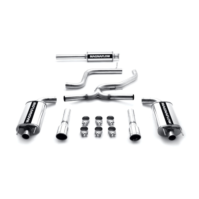 MagnaFlow Exhaust Products 16727 Street Series Stainless Cat-Back System - Truck Part Superstore