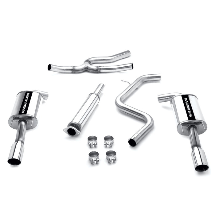 MagnaFlow Exhaust Products 16728 Street Series Stainless Cat-Back System - Truck Part Superstore