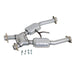 BBK Performance Parts 1672 1994-1995 MUSTANG GT 2.5 SHORT MID X PIPE W/CATALYTIC CONVERTERS - Truck Part Superstore