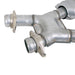 BBK Performance Parts 1672 1994-1995 MUSTANG GT 2.5 SHORT MID X PIPE W/CATALYTIC CONVERTERS - Truck Part Superstore