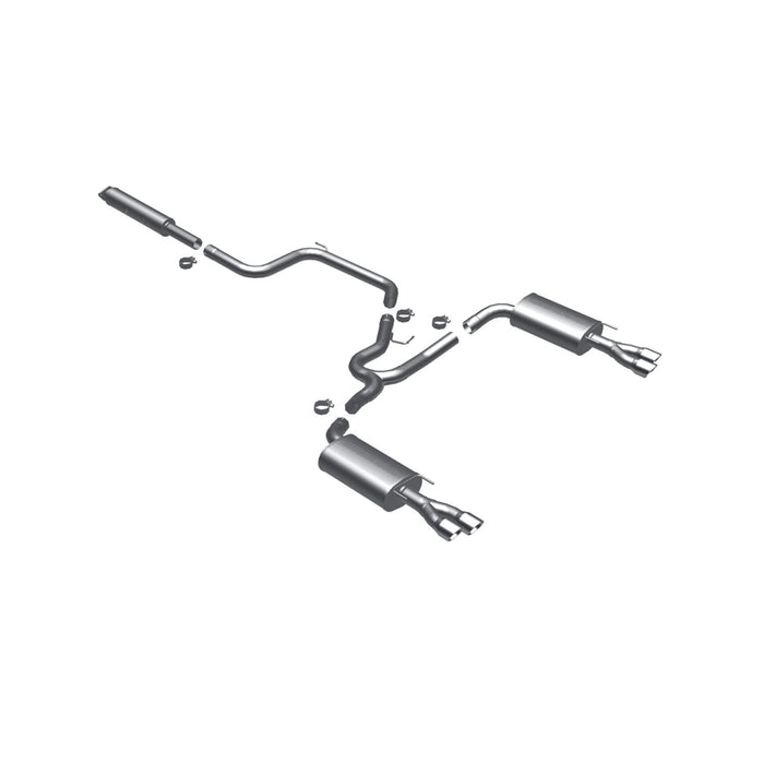 MagnaFlow Exhaust Products 16731 Street Series Stainless Cat-Back System - Truck Part Superstore