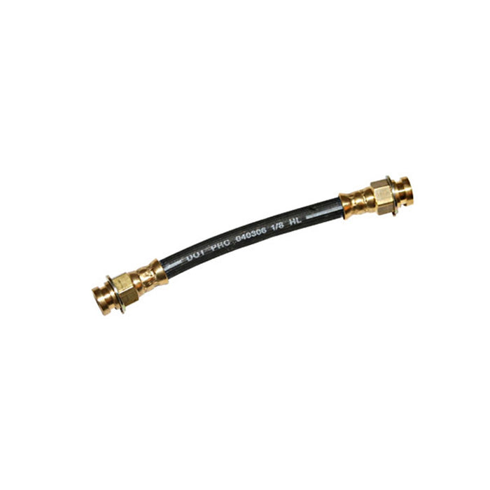 Omix 16732.01 Brake Hose; Front; Brake Tube To Front Wheel; 7 in. Long; - Truck Part Superstore