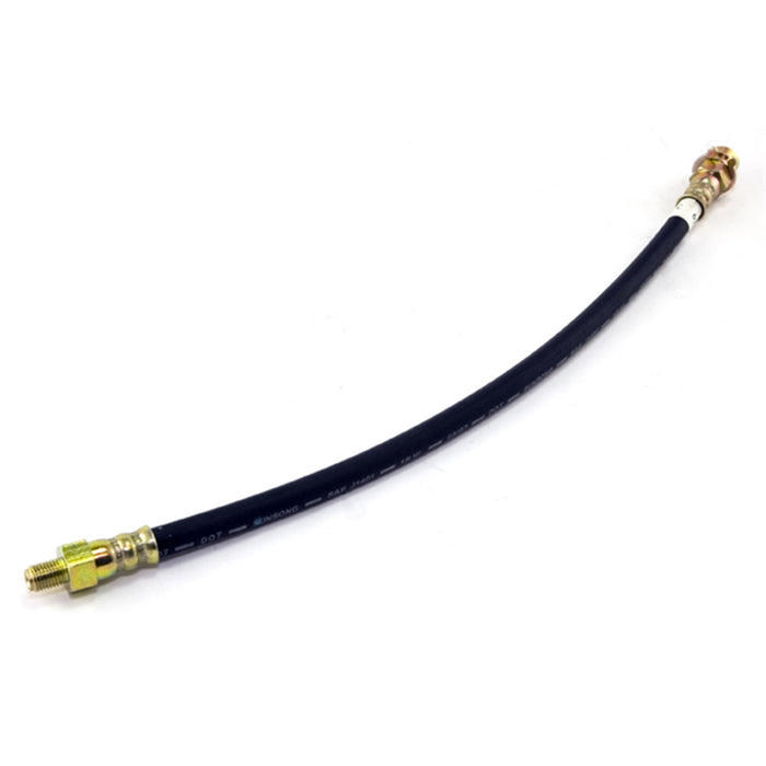 Omix 16732.04 Brake Hose; Front; w/11 in. Brakes; 15 in. Length; - Truck Part Superstore
