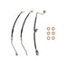 Omix 16733.64 Brake Hose Kit; Incl. Brake Hoses; Copper Washers; - Truck Part Superstore