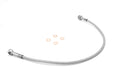 Rugged Ridge 16734.06 Brake Hose; Front; Pair; Braided Stainless Steel; 15 in. Length; - Truck Part Superstore