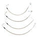 Rugged Ridge 16734.10 Brake Hose Kit - Truck Part Superstore