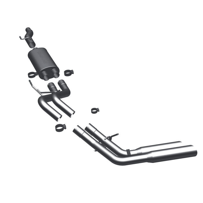 MagnaFlow Exhaust Products 16736 Street Series Stainless Cat-Back System - Truck Part Superstore