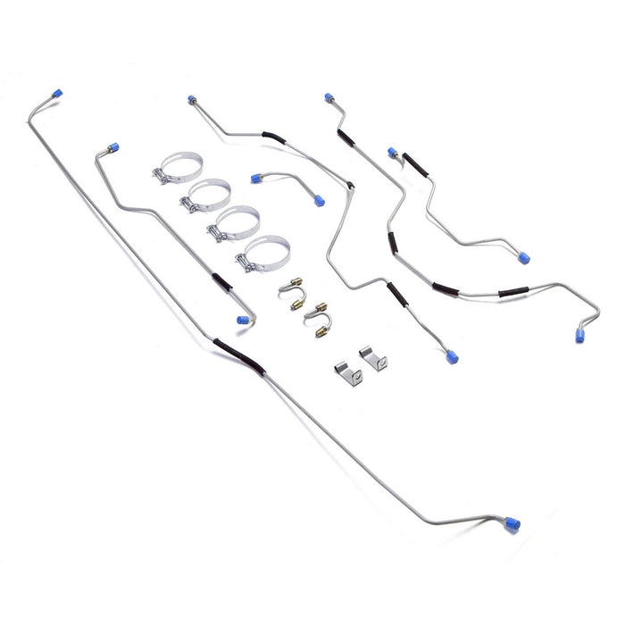 Omix 16737.01 Steel Brake Line Set; Full Line; - Truck Part Superstore