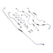 Omix 16737.01 Steel Brake Line Set; Full Line; - Truck Part Superstore