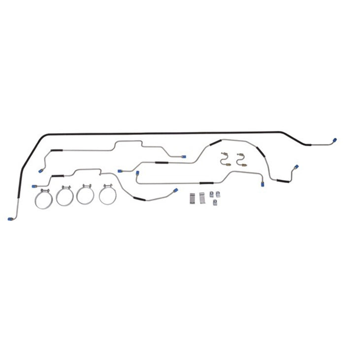 Omix 16737.02 Steel Brake Line Set; Full Line; - Truck Part Superstore