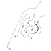 Omix 16737.03 Steel Brake Line Set; Front and Rear; Full Line; - Truck Part Superstore