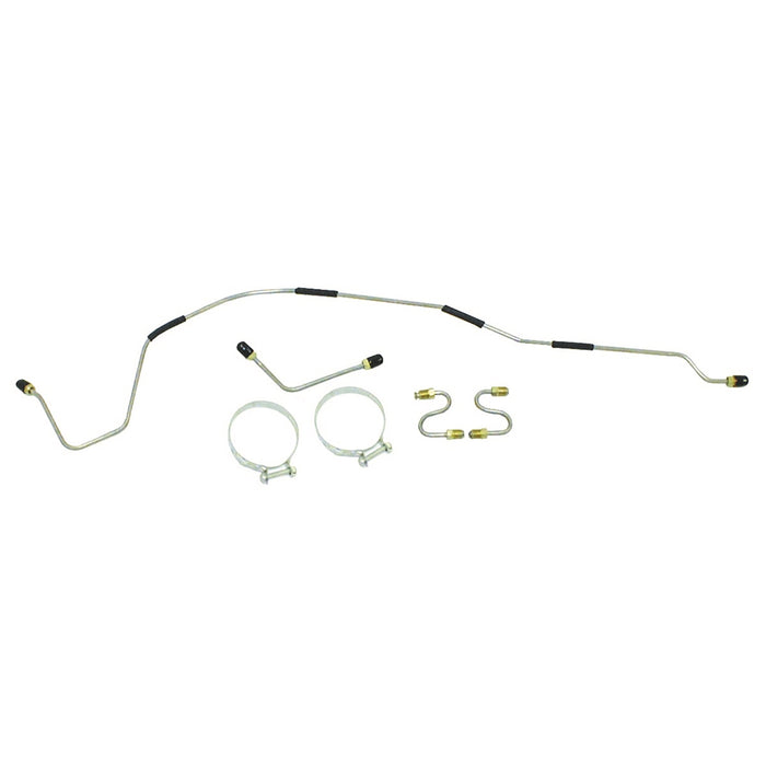 Omix 16737.06 Steel Brake Line Set; Front; - Truck Part Superstore
