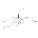 Omix 16737.07 Steel Brake Line Set; Rear; Dana 41; ; - Truck Part Superstore
