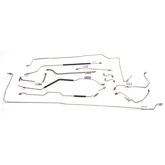 Omix 16737.31 Brake Line Set; Steel; Front and Rear; - Truck Part Superstore