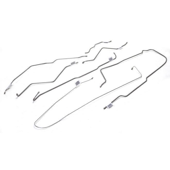 Omix 16737.33 Brake Line Set; Steel; Front and Rear; - Truck Part Superstore