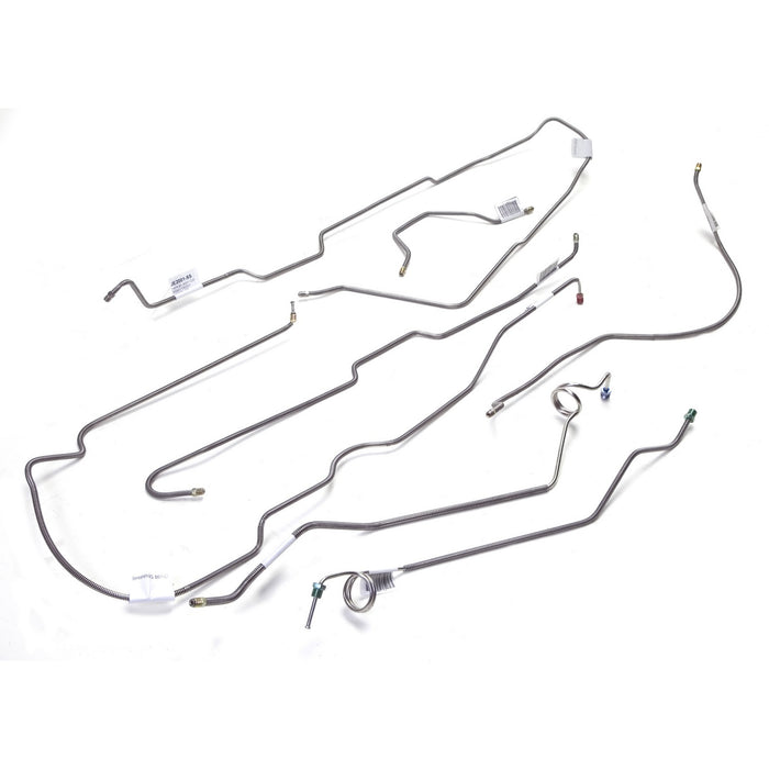 Omix 16737.34 Brake Line Set; Steel; Front and Rear; - Truck Part Superstore