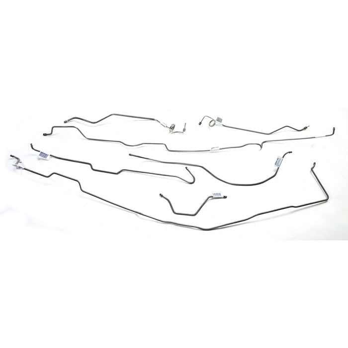 Omix 16737.36 Brake Line Set; Steel; Front and Rear; - Truck Part Superstore