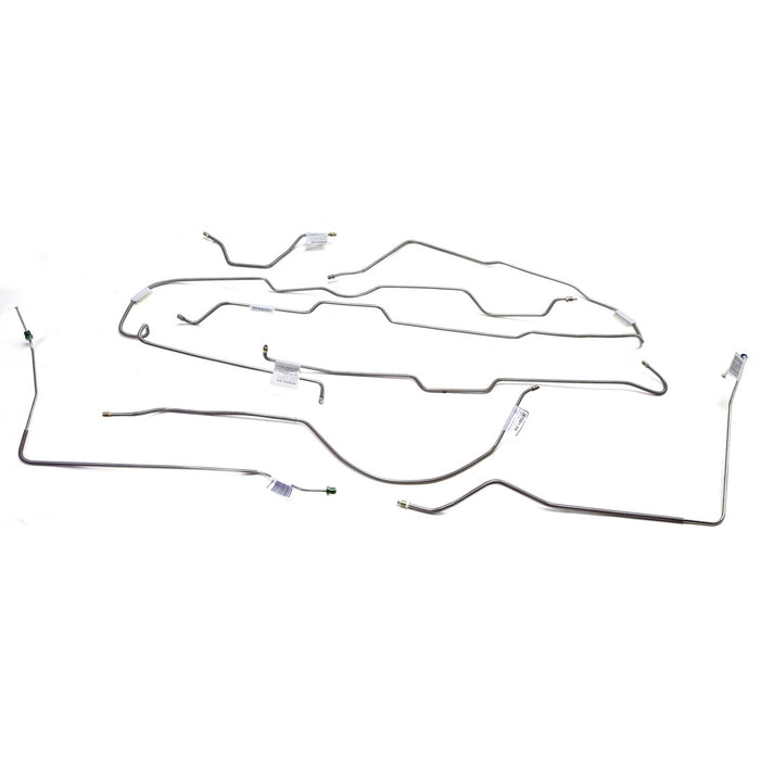 Omix 16737.37 Brake Line Set; Steel; Front and Rear; - Truck Part Superstore
