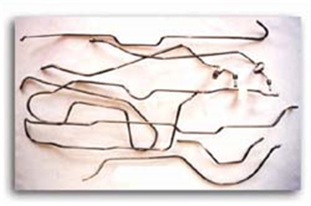 Omix 16737.38 Brake Line Set; Steel; Front and Rear; - Truck Part Superstore