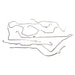 Omix 16737.39 Brake Line Set; Steel; Front and Rear; - Truck Part Superstore