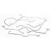 Omix 16737.42 Brake Line Set; Steel; Front and Rear; - Truck Part Superstore