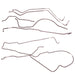Omix 16737.49 Brake Line Set; Steel; Front and Rear; w/ Quadratrac; - Truck Part Superstore
