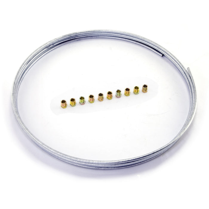 Omix 16737.82 Fuel Line; 5/16 in. x 0.028 Tube; Incl. 25 ft. Coil w/10 Assorted Nuts; - Truck Part Superstore