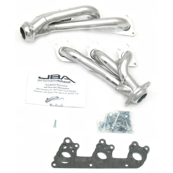 JBA Racing Headers 1674S-1JS 97-11 Ranger/Expl 4.0L SOHC Sil Cer - Truck Part Superstore