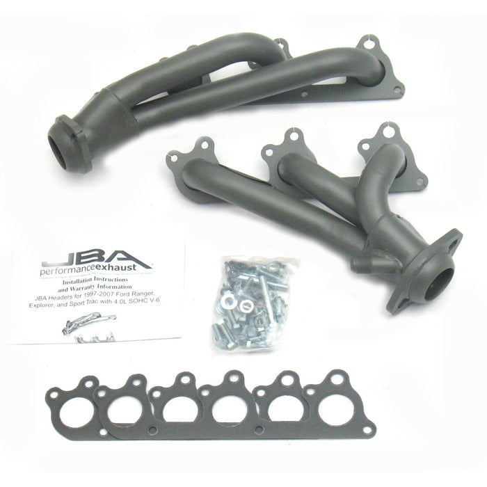 JBA Racing Headers 1674S-1JT 97-11 Ranger/Expl 4.0L SOHC Ti Cer - Truck Part Superstore