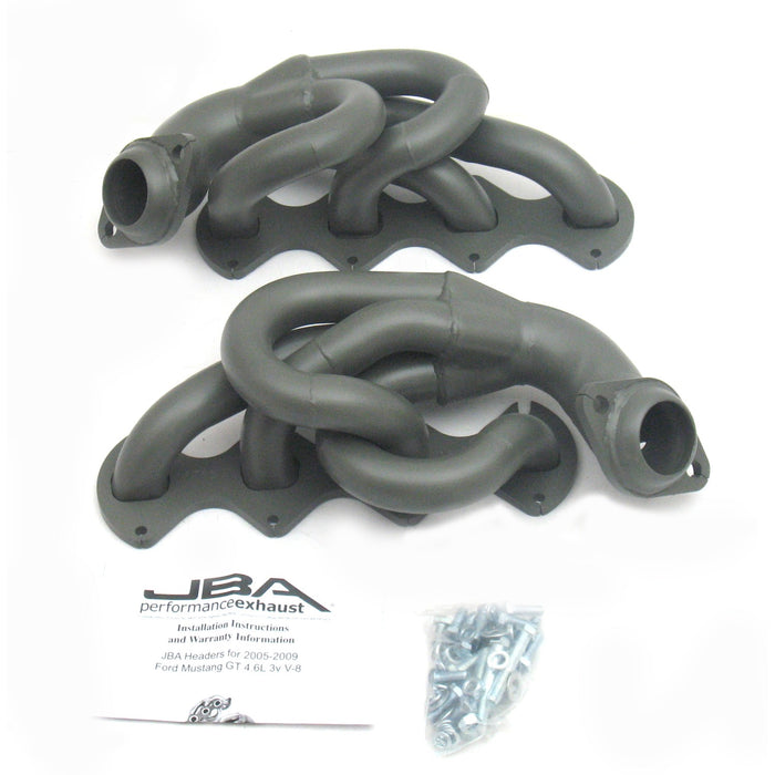 JBA Racing Headers 1675SJT 05-10 Mustang 4.6L 3V 1-5/8" Ti Cer - Truck Part Superstore